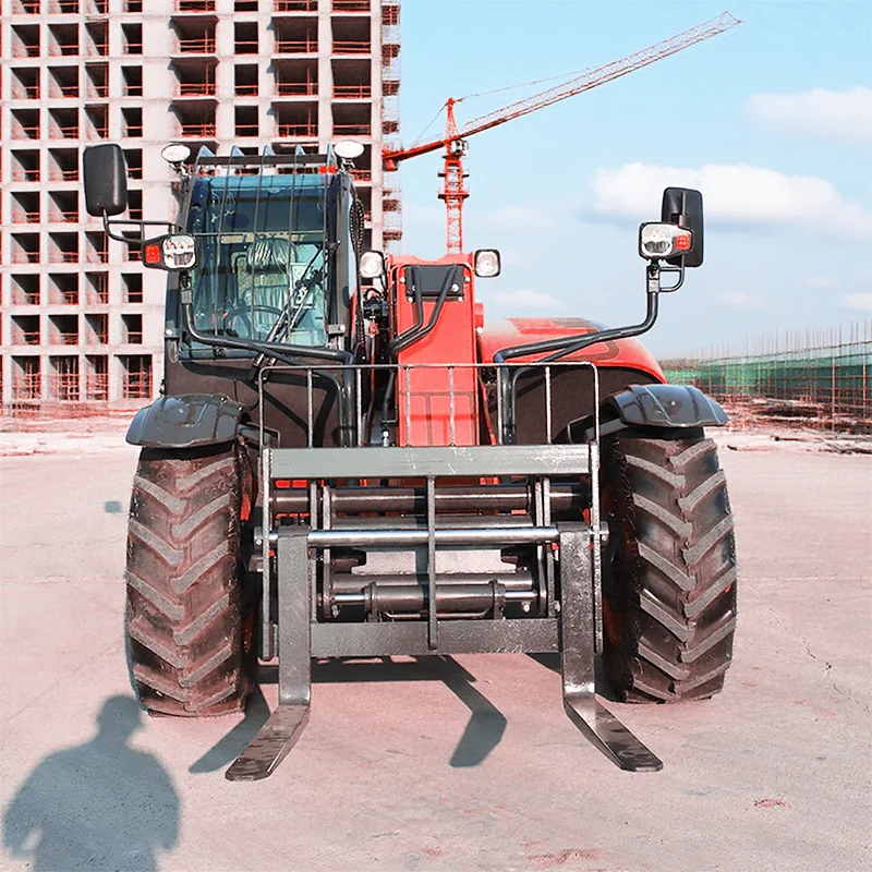 

Customized 3.5-ton articulated compact small forklift telescopic micro telescopic arm wheel loader