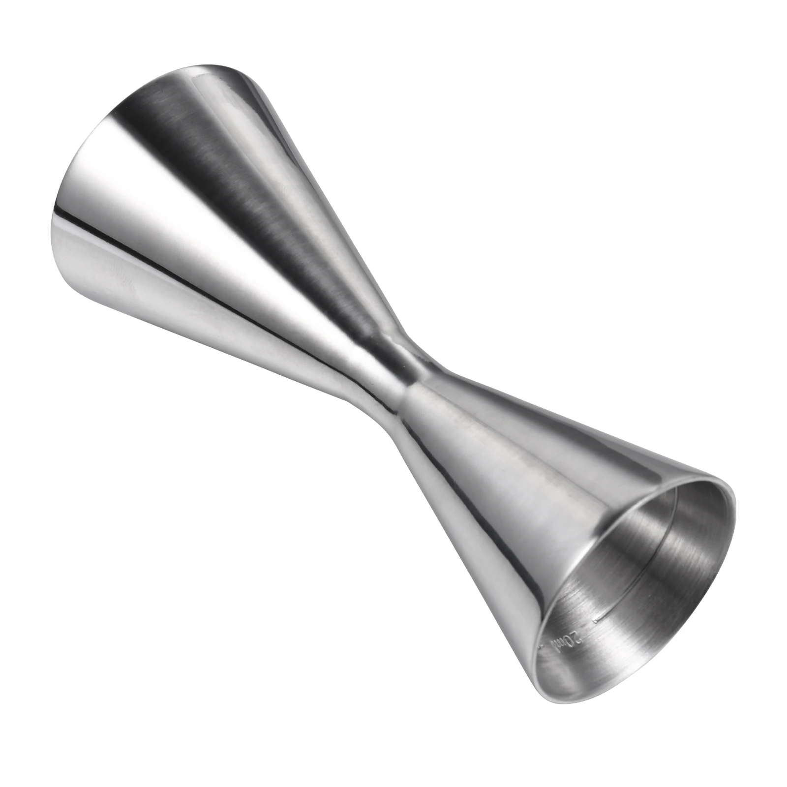 

Stainless Steel Double ended Measuring Cup Professional Bartending Tool Silver Cocktail Ounce Jigger Multi purpose Kitchen