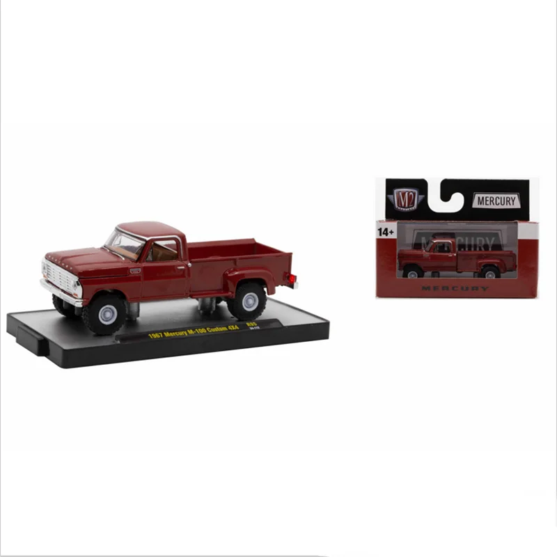 

M2 Machines 1:64 Scale Diecast Alloy 1967 Mercury M-100 Custom 4X4​ Toys Cars Model Classics Adult Gifts Souvenir Static Display
