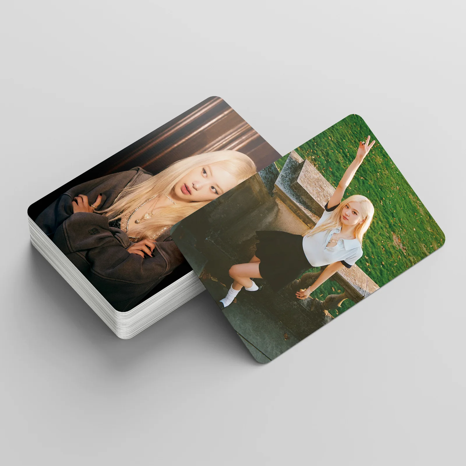 55Pcs/Set Kpop ROSÉ New Album Stoxic Till The End Lomo Card Postcard Photo Print Cards Picture For Fans Collectible Cards