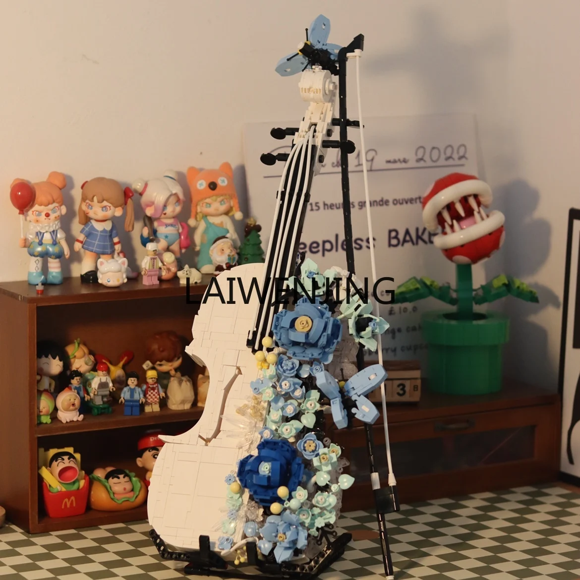 SGF Huahai Violin Qixi Festival Male and Female Students Valentine's Day Model Ornaments