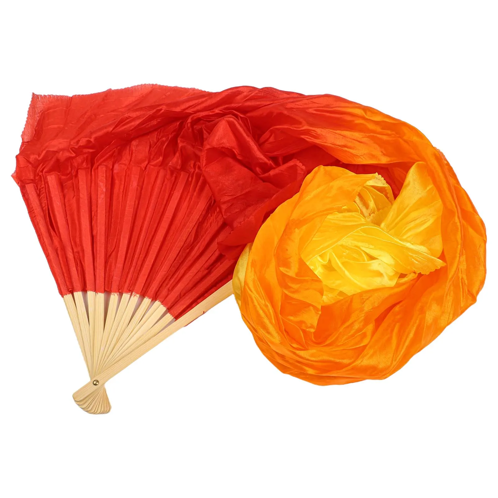 Dance Accessory Dancing Fan Dance Performance 16 Fan Bones Good Drape Lightweight Design For Dance Performances