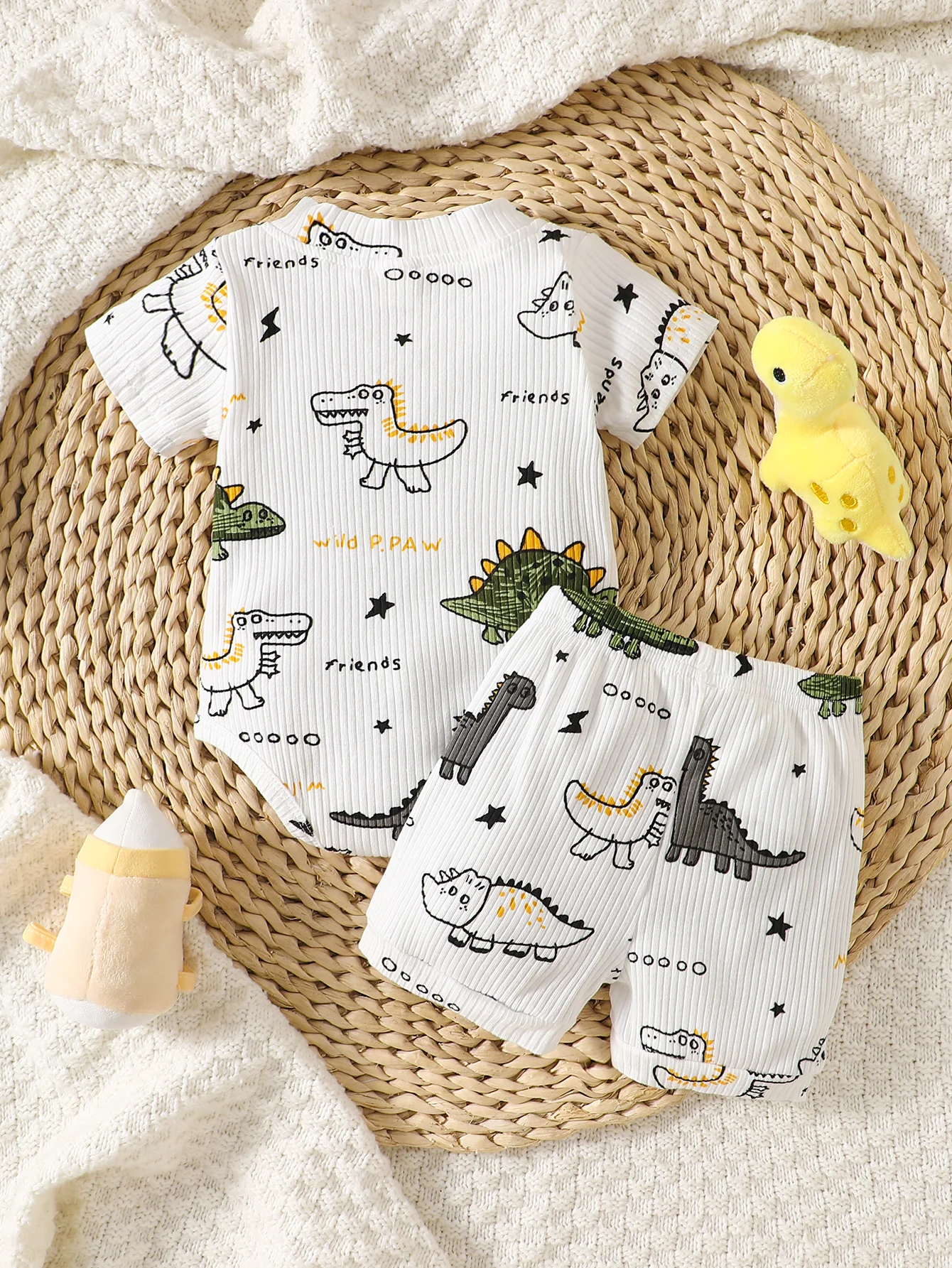 Combinaison d'été rayée blanch - Baby Products On Sale avis et prix