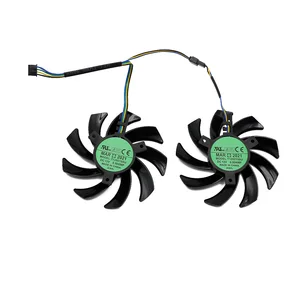 Fan powercolor'un RX 6700XT 6600XT 6600 Avcı Uçağı, Fan, KENDİN yap, 85 mm, RX 5700 5500 5600 XT En çok satılan 12 ekran kartı, rx-5500 - xt-no. 7