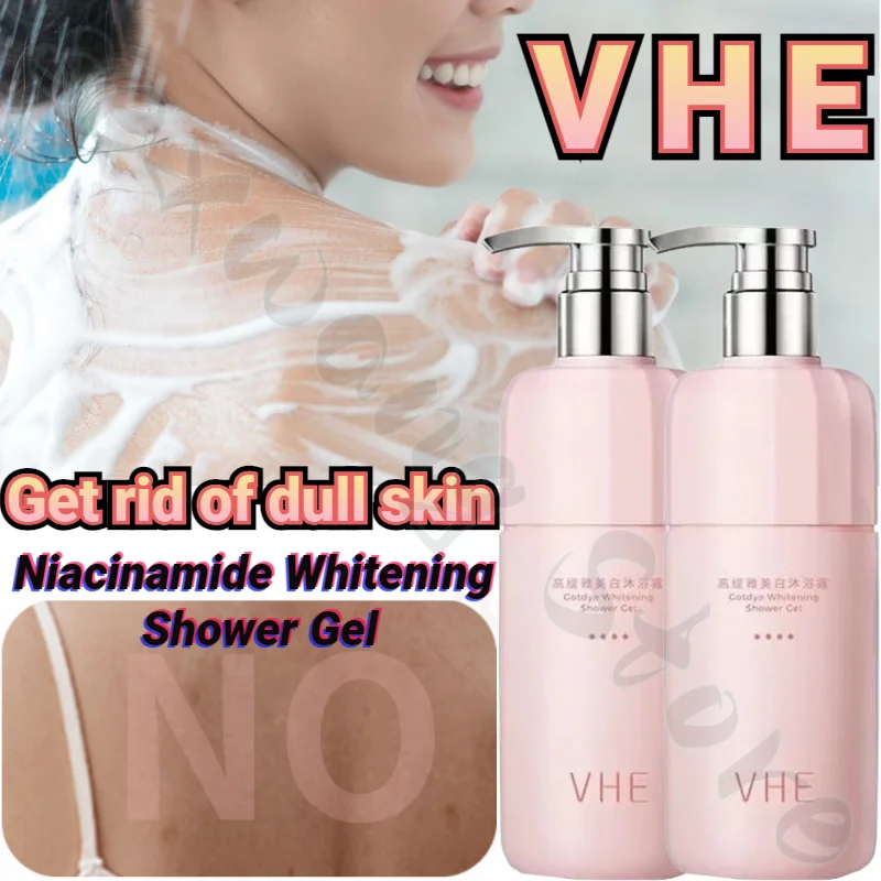 

VHE Shower Gel Refreshing, Moisturizing, Long-lasting Fragrance Body Brightening Niacinamide Amino Acid Cleansing Shower Gel