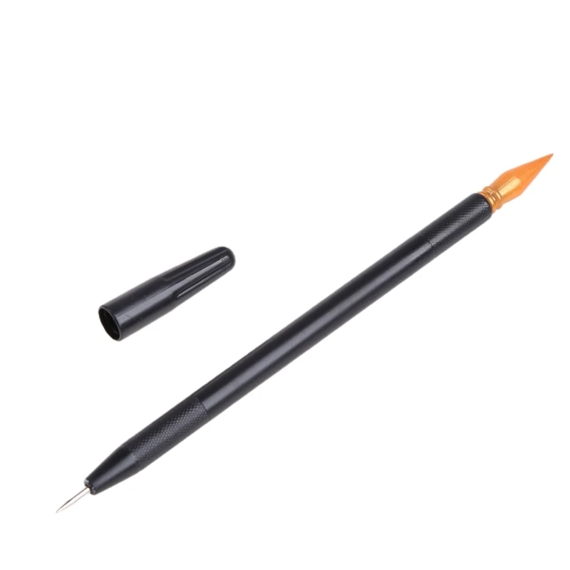 Outil d'art peinture à gratter, stylo à gratter à double pointe, stylet en bois grattoir 5 pièces