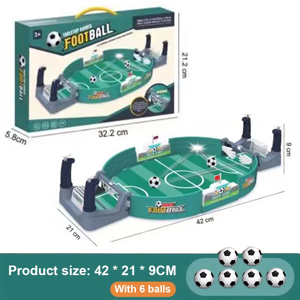 Mini Table Top Football Game Portable Interactive Soccer Game Easy Installation Football Parent-Child Game for Kids Holiday Toys