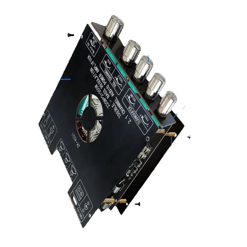 

TPA3255 2.1 Channel Bluetooth-compatible Power Amplifier Module - 220WX2+350W High & Low Tone Subwoofer