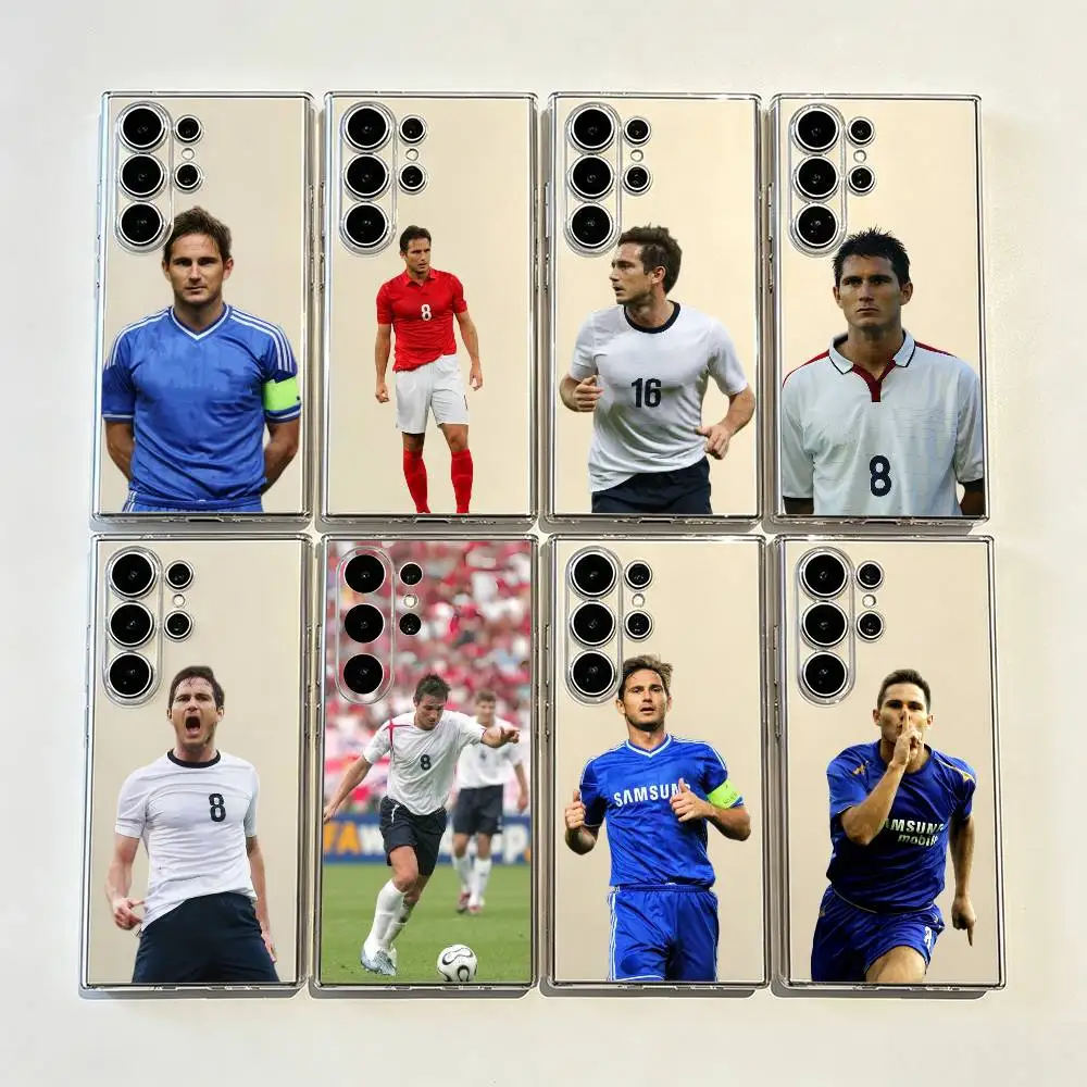 Lampard Precise Hole Transparent Printed Phone Case For Samsung Galaxy S26/S25/24/23/22/30/21/10/9,Ultra,Plus