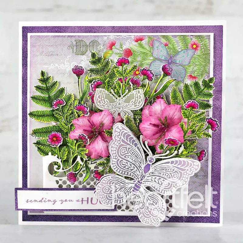 Fan-shaped Outline of Large Butterfly Dies Scrapbook Diary Decoration Stencil Embossing Template DIY Greeting Card Handmade - view 6