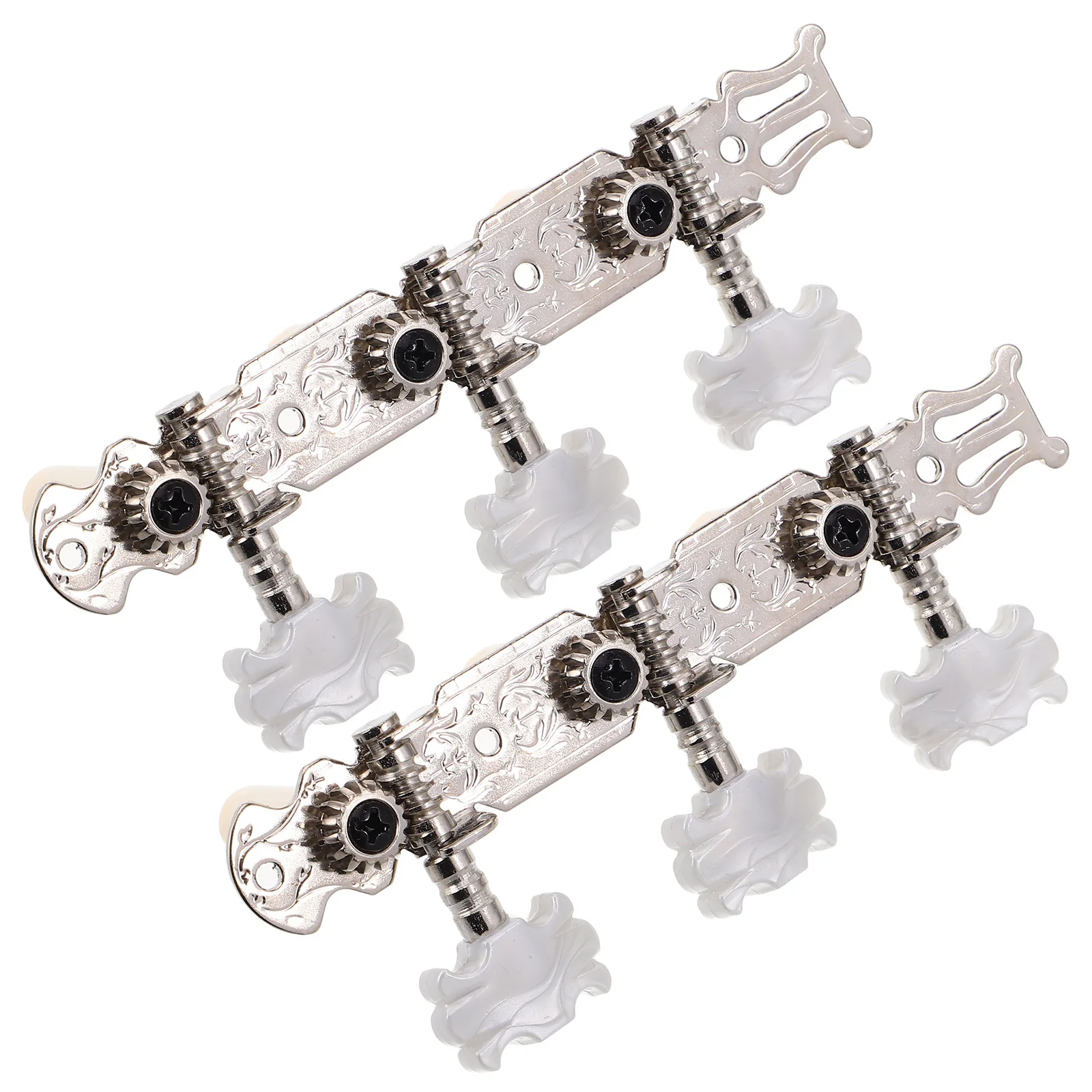 

1 Set Locking Tuners 18:1 Ratio Classical Guitar Tuning Pegs Replacement For Accurate Tuning Easy Installation Folk Acoustic