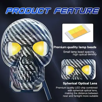 8 best sales Motorrad-Nebelscheinwerfer - №7