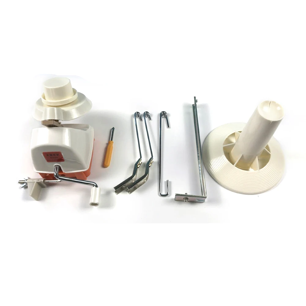 Yarn Ball Winder 18oz Large Swift Yarn Fiber Wool String Ball Winder Hand Operated Center Pull Yarn Ball Winder Tabletop Clamp