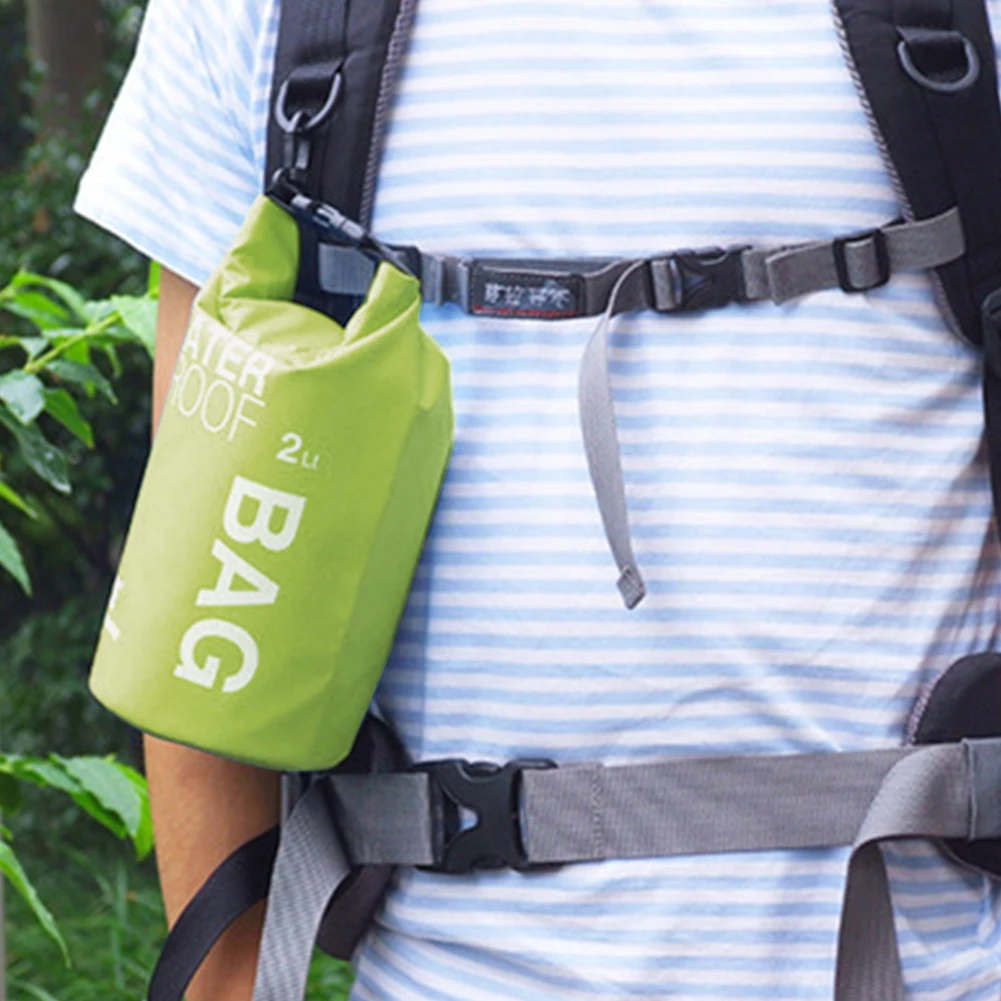 2L Waterproof Drifting Bag Floating Dry Bags Multifunction Swimming Phone Bag Lightweight Stuff Sack for Outdoor Swimming