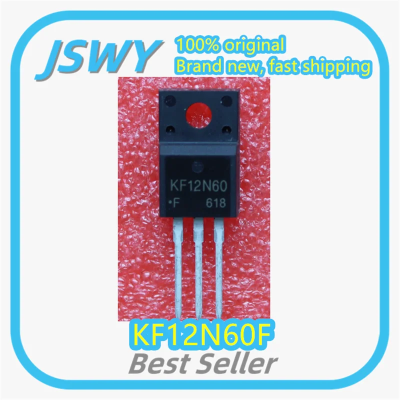 

(10/50pcs) KF12N60F KF12N60 Silk Screen 12N60 TO-220F Field Effect Transistor Spot Goods Electronics Genuine Brand New