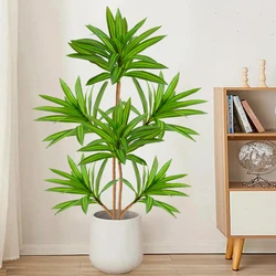 66-98cm Large Artificial Tropical Plants Fake Green Leaves Faux Brazilwood Leaves Magnolia Foliage for Home Wedding Decor