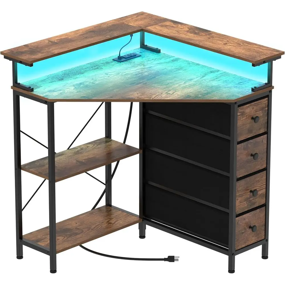 Corner Desk With Dr…