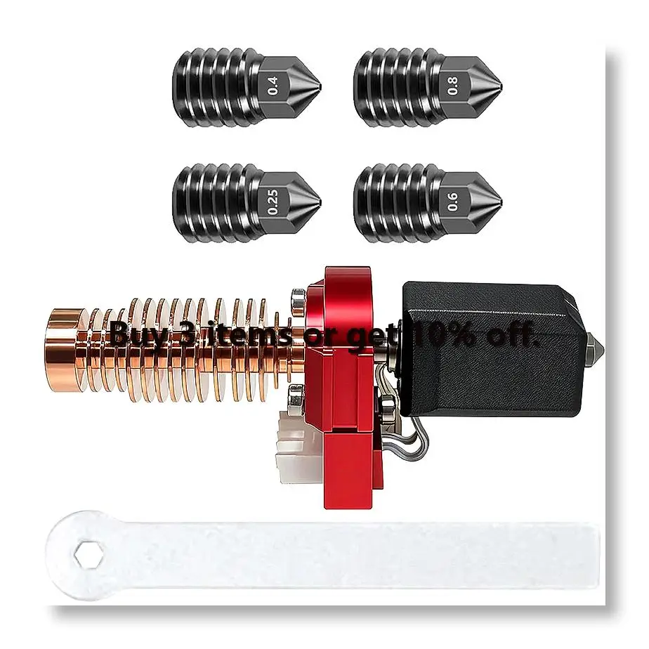 ✼Thermal Conductivity Hotend for Flashforge Adventurer 5M/ 5M Pro Extruder Kit,Ceramic Print Head for FF AD5M Accessories