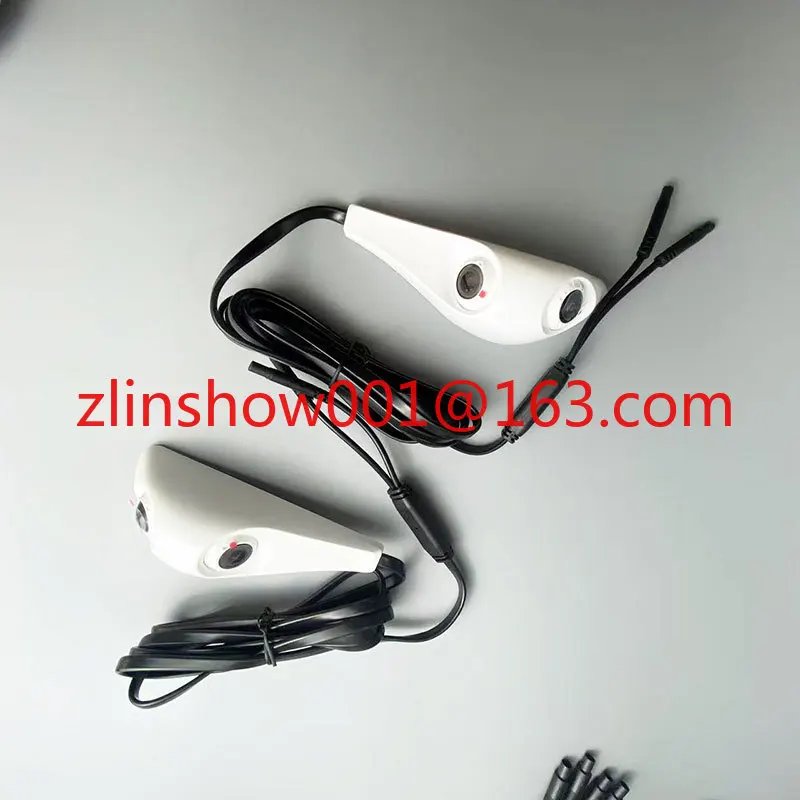 7 inch dolphin binocular front and rear integrated dual lens car electronic rearview mirror camera AHD high definition 1080P