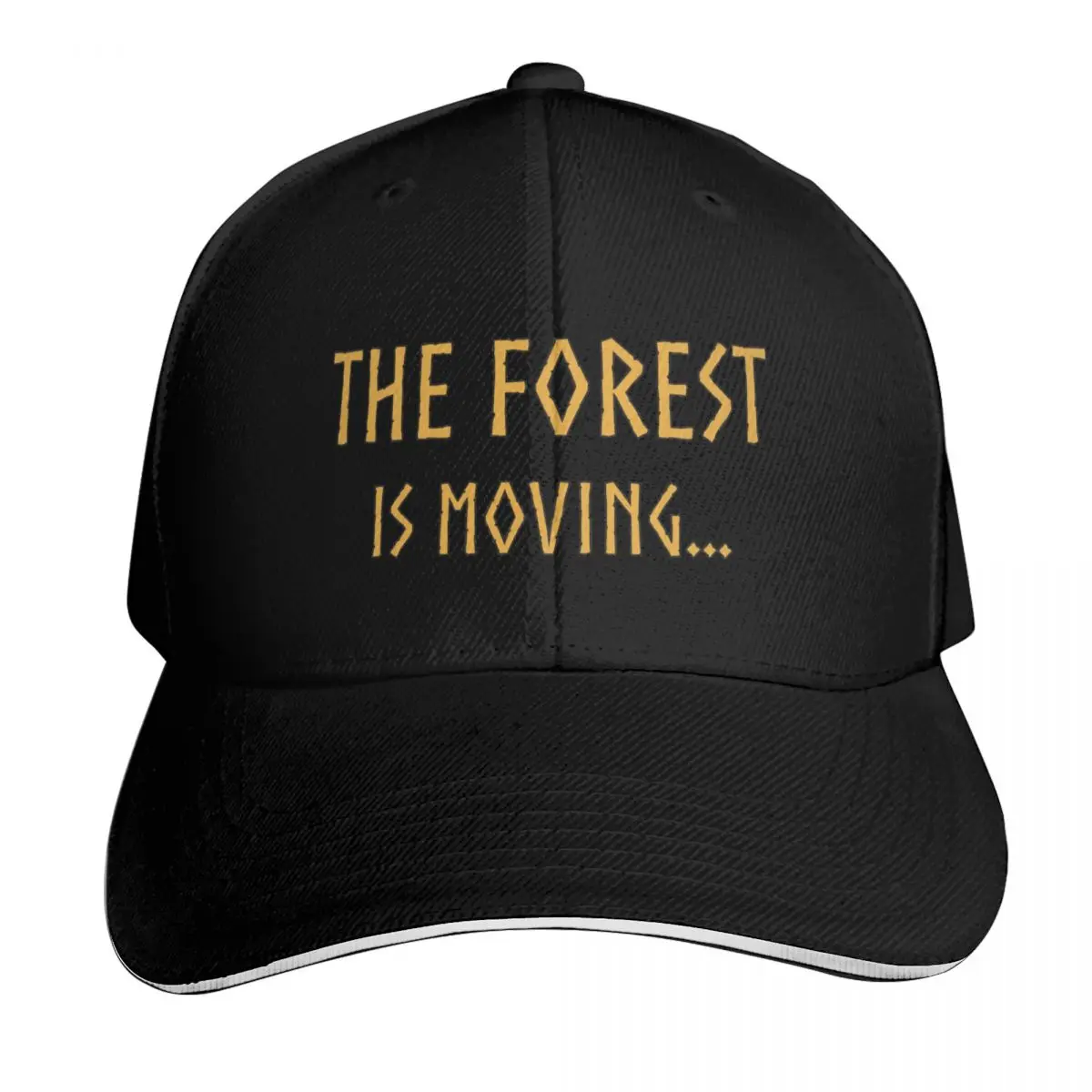 The Forest Is Moving - Valheim inspired Baseball Cap Strapback Dad Hat Six Panel Structured Crown Sun Protection UPF 50+