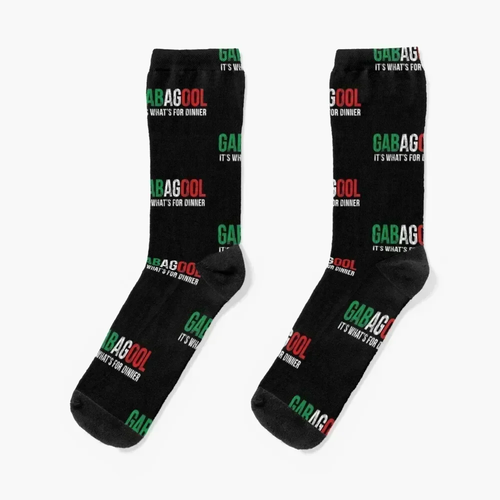 

Gabagool - Its Whats For Dinner Socks moving stockings cotton golf Lots Luxury Woman Socks Men's