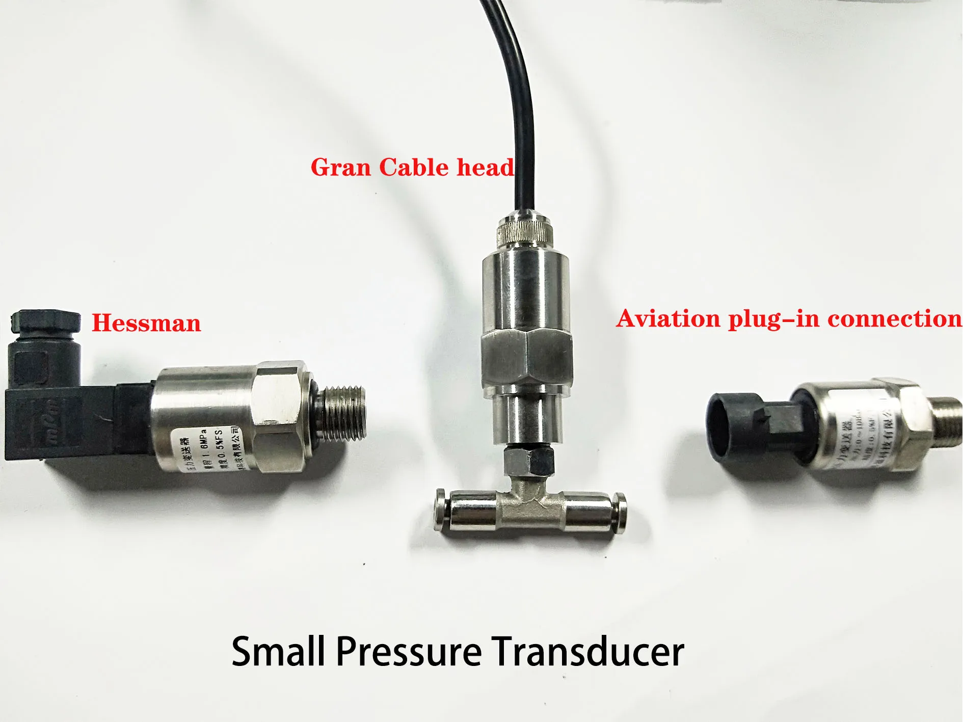 G1/4 0-10V Glan Cable Pressure Transmitter 0-600bar Waterproof Pressure Sensor