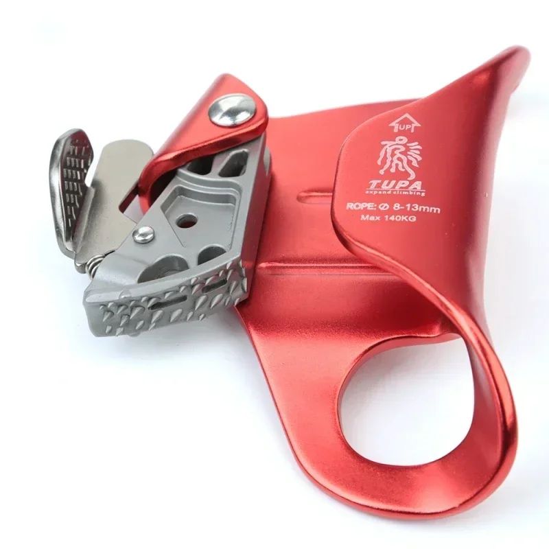 سبيكة الصدر الصاعد شجرة تسلق الصخور Arborist رابيلينج والعتاد معدات حبل المشبك ل 8 ~ 13 مللي متر حبل لتسلق أدوات الحبل