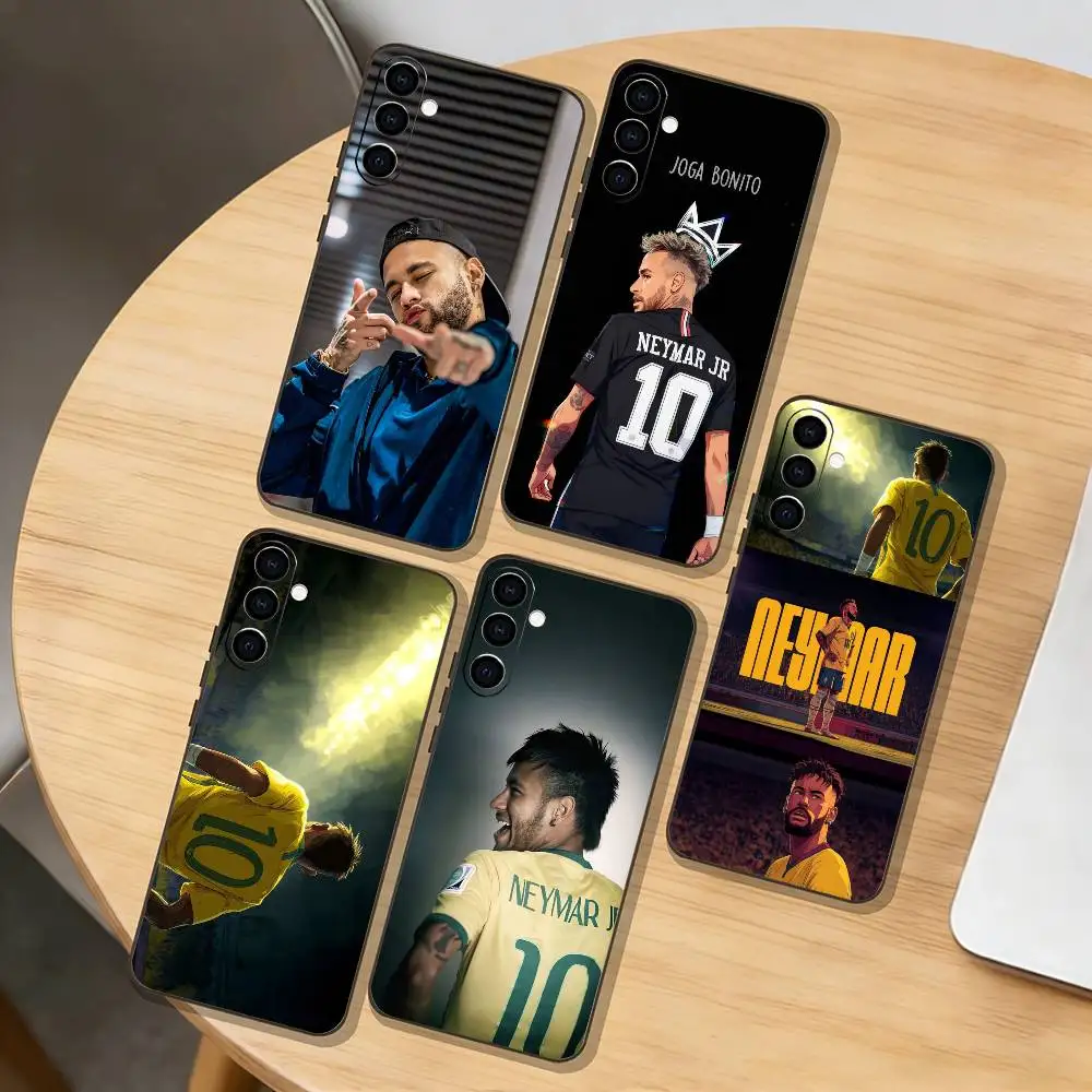 

Cool Football For N-NeYmAr Phone Case For Samsung Galaxy A73,A72,A71,A70,A53,A52,A51,Others Soft Black Cover
