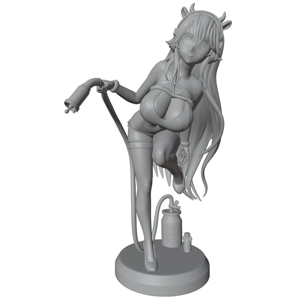 75/100/120/150mm Sexy Girl Resin Model Kits GK Miniature 3D Printed Gray Model Figurine DIY Doll Model Unassembled And Unpainted