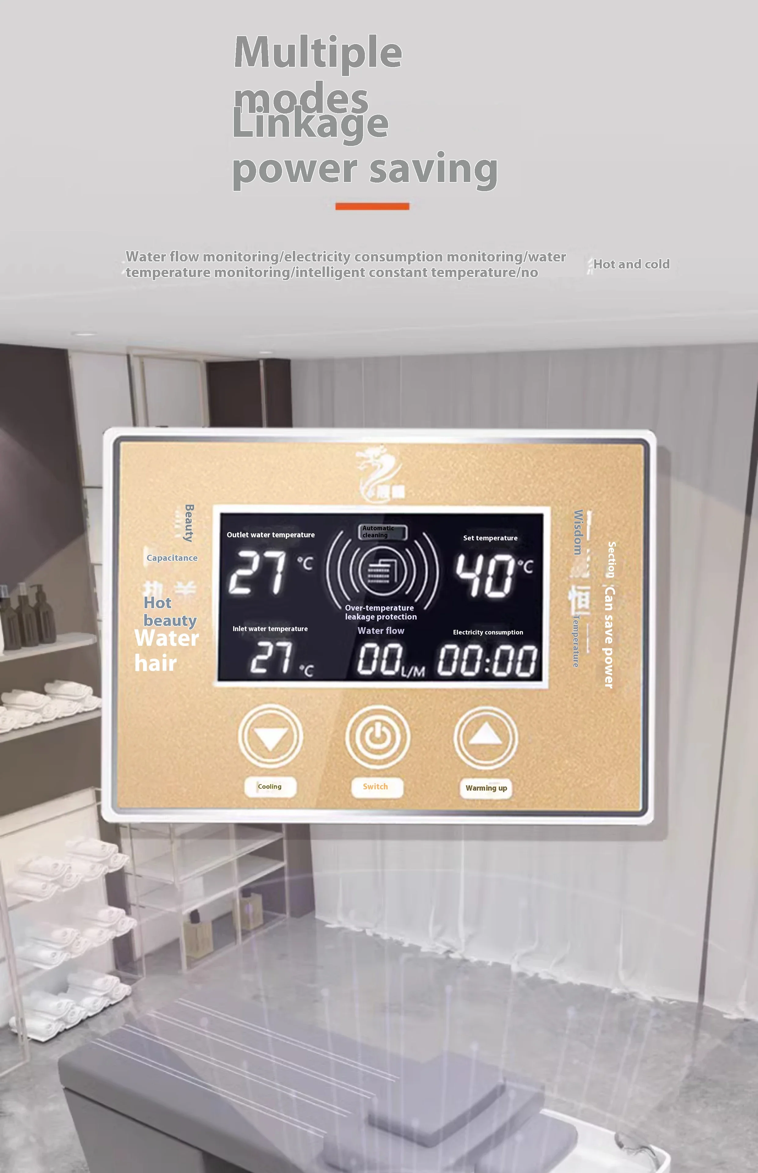 سرير شامبو معدات صالون توزيع المياه سرير شامبو فاخر توريد سبا باخرة باديكير Barbearia الأثاث التجاري