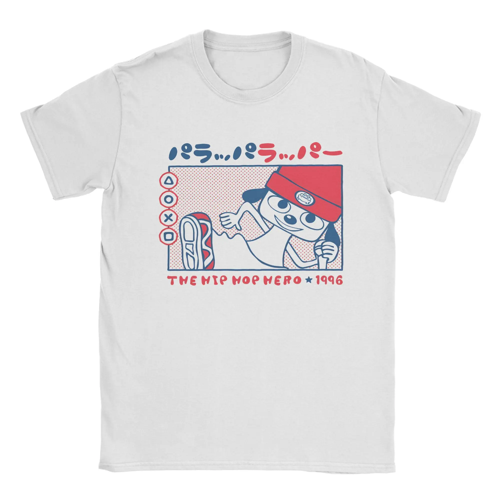 Casual PaRappas The Rappers Doggo  T-Shirt Men Crewneck Pure Cotton T Shirt  Short Sleeve Tees Plus Size Tops