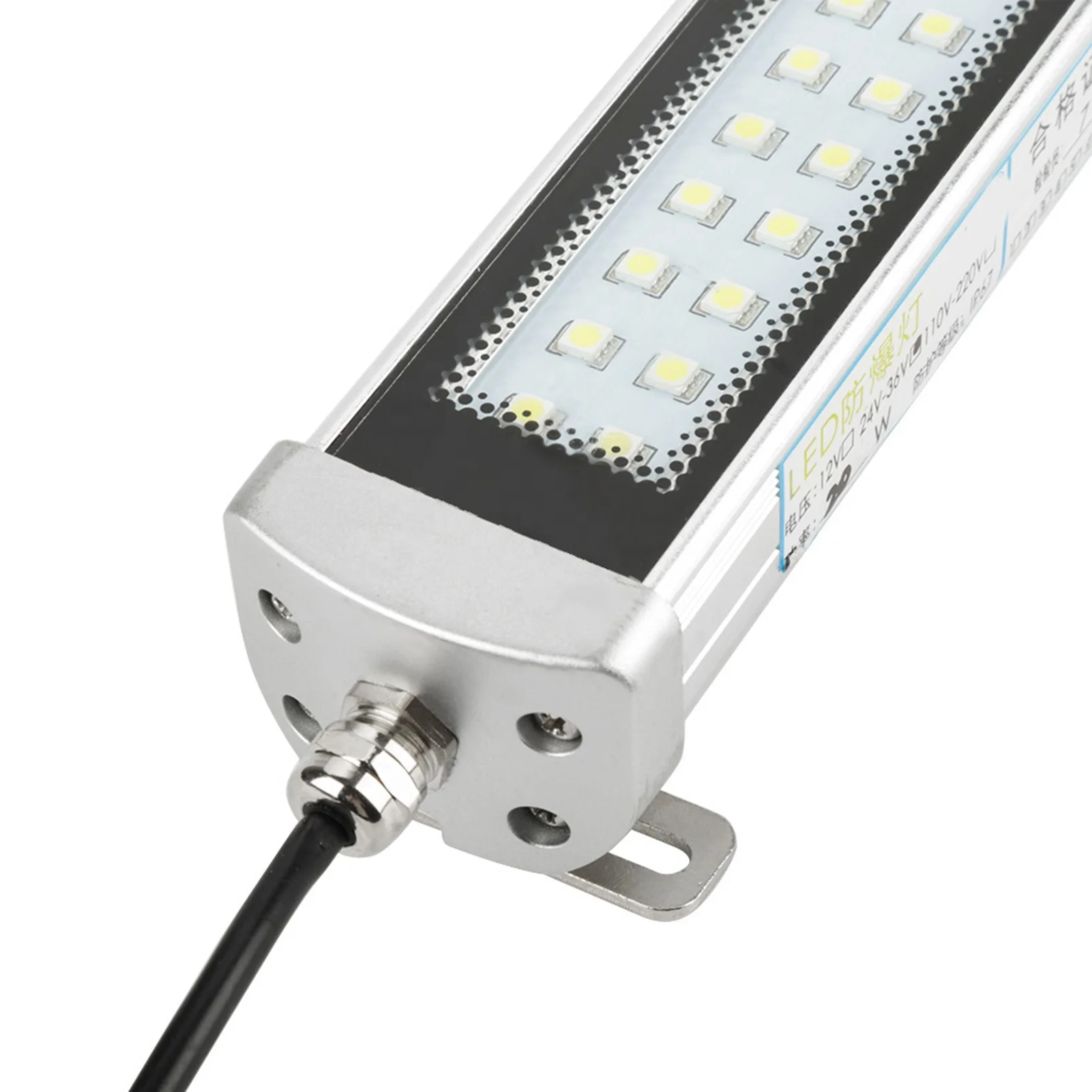 40W 65cm Explosion-proof IP67 Waterproof Led Tri-proof Light LED Linear Batten Lamps LED Vapor Tight Light Suitable for Workshop