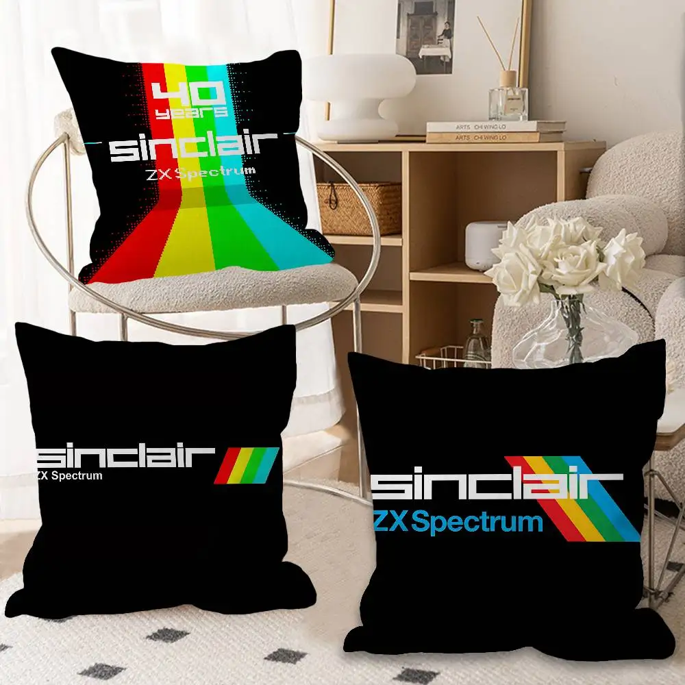 Funda de almohada Retro Sinclair Zx Spectrum Lucky Dragon, funda para cojín de sofá, decoración para el hogar, regalo para niños