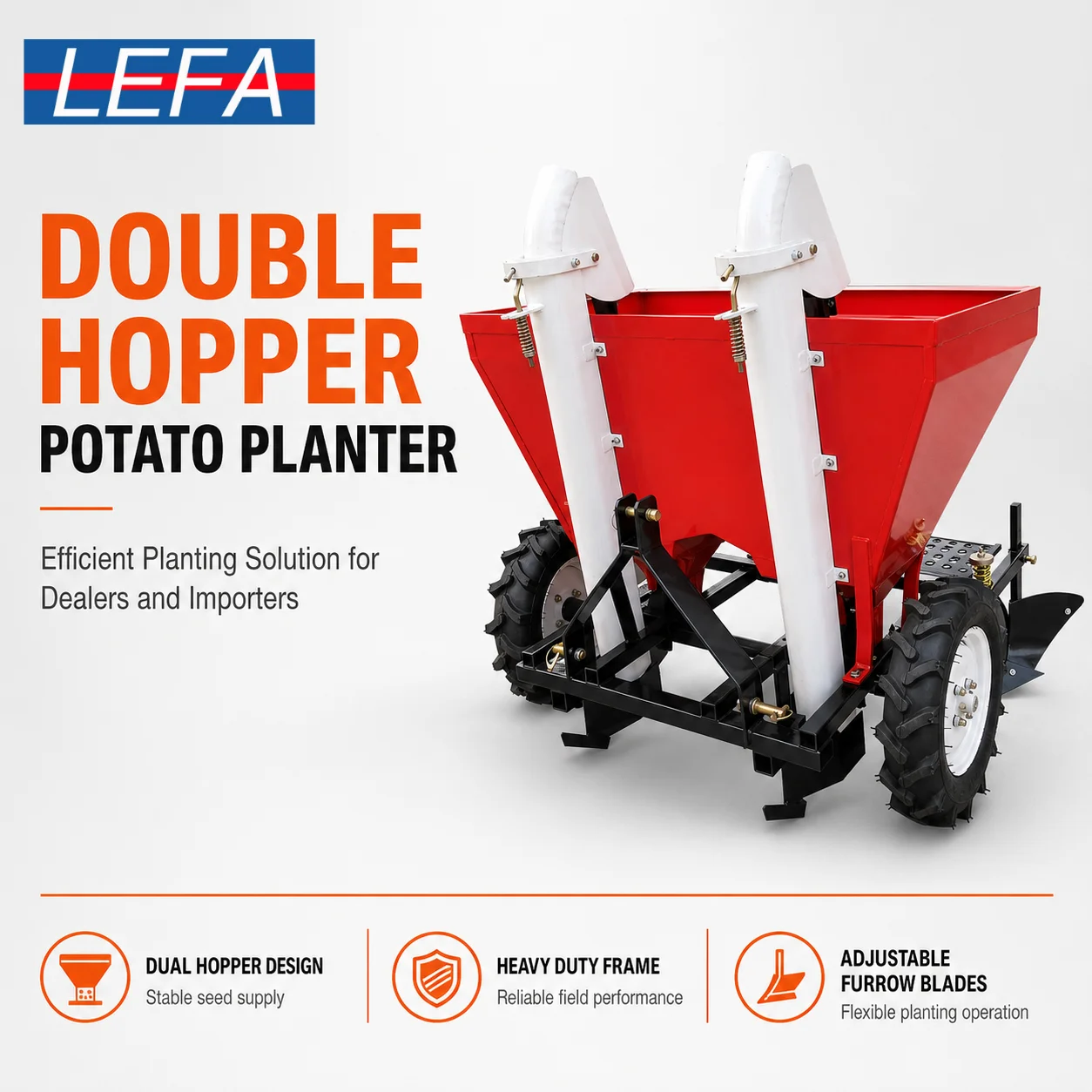 【Hot】2 Rows Sweet Potato Planter Machine Customised Tractor 25 Hp Small Ginger Seeds Plant 2 Years Planteuse Pomme De Terre 2 Ra