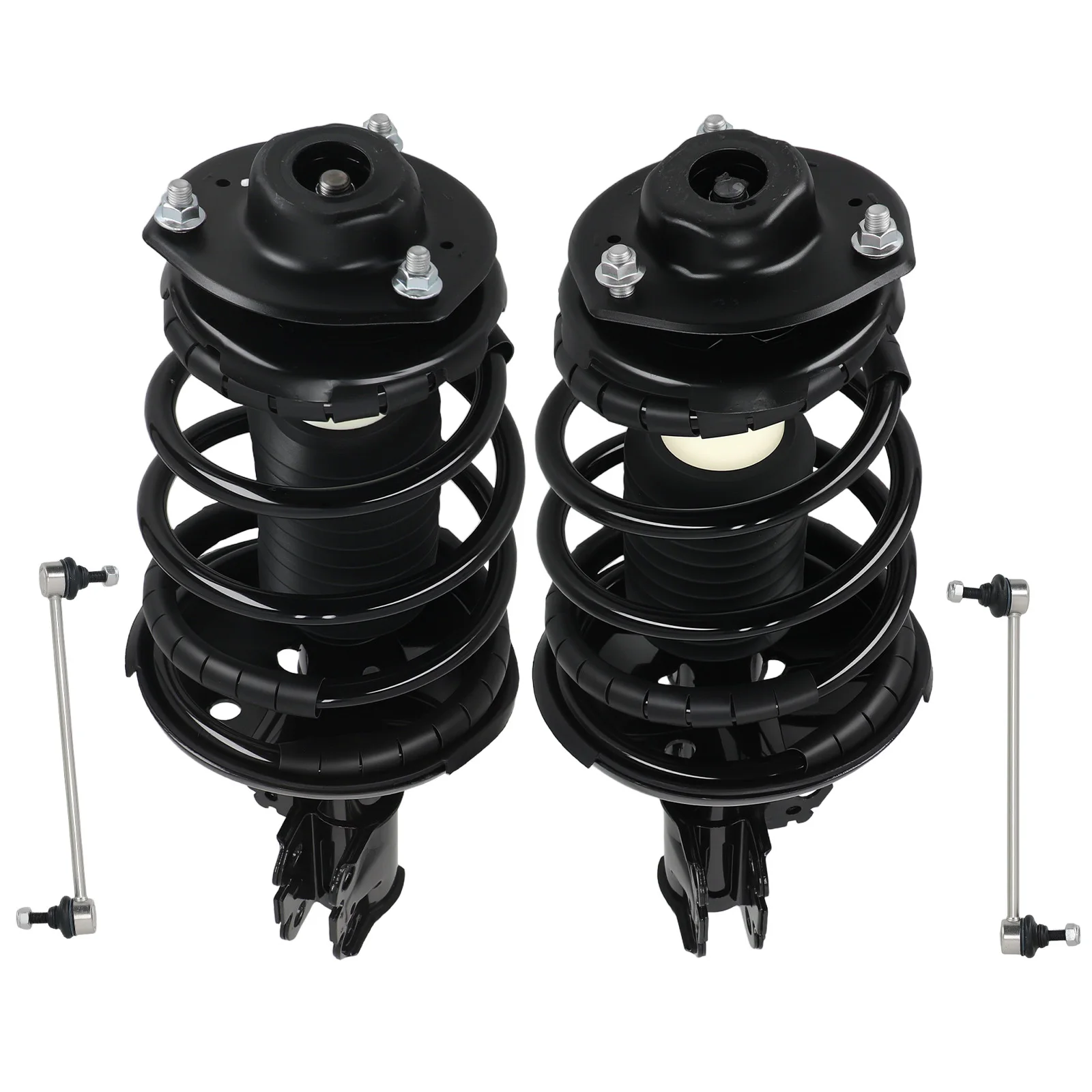 

Front Struts w/ Coil Springs Sway Bar Links for 1997 - 2001 Toyota Camry Solara