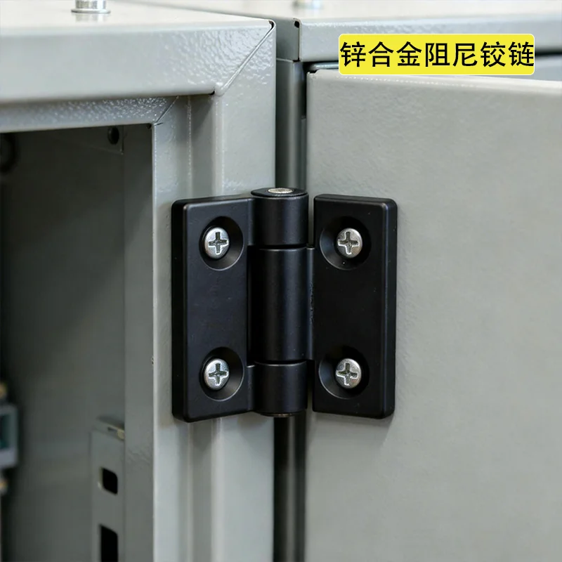

(3 pieces)Zinc Alloy Torque Hinges for Industrial Electrical Equipment Mechanical Freedom Door Stop Damping Hinges