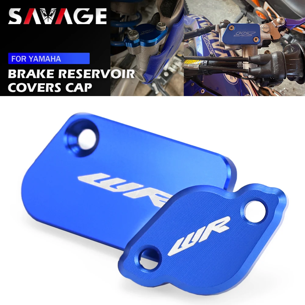 

Front Rear Brake Reservoir Cover For YAMAHA WR450F 2016-2023 WR250F 2017-2023 WR 250F 450F Motorcycle Oil Fluid Cylinder Cap CNC