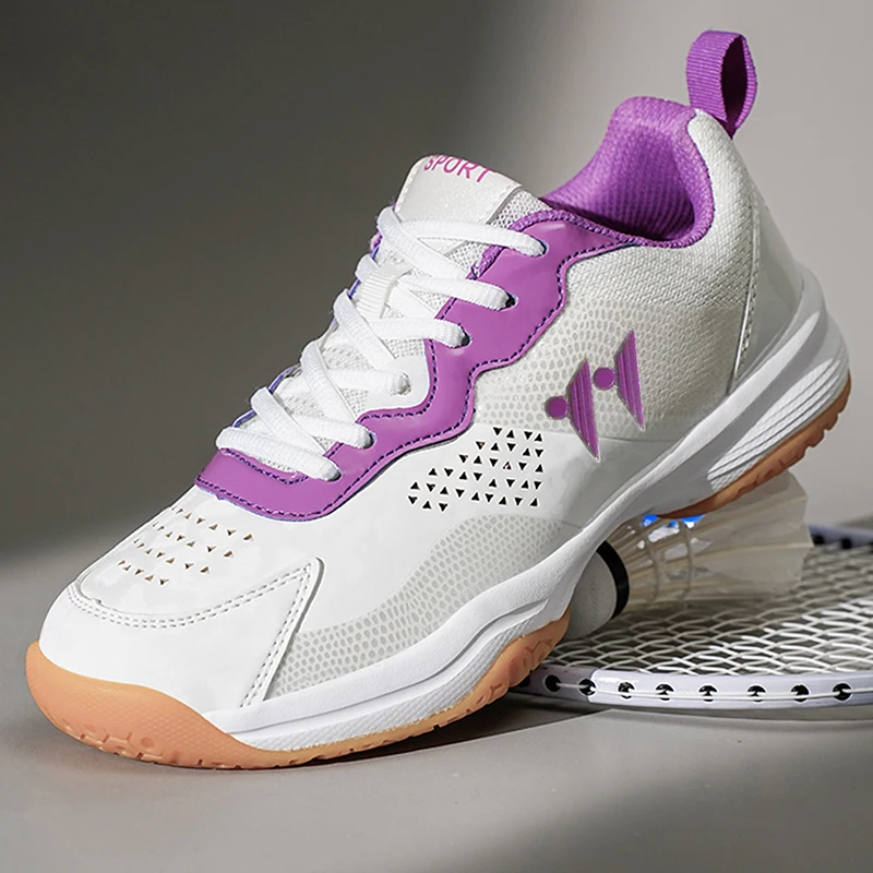 

Breathable Tennis Shoes, Badminton Shoes, Squash Shoes, Indoor Shoes for all Grounds, Comfortable and Grippy / Neutral Volley Sh