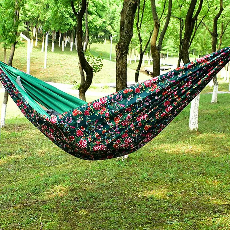 

Outdoor Hammock 106 x 55 Inch Lightweight Hammock Hiking Gear for Outdoor Backpacking Hiking Survival Travel 300KG Load capacity