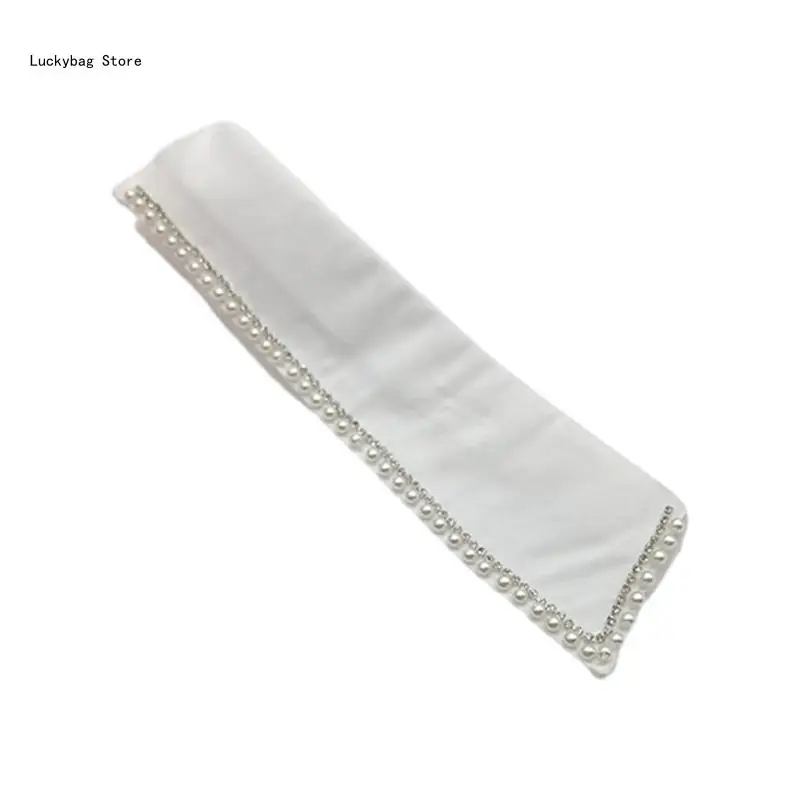 Detachable False Collar Girls Pearls Accessiory for Shirt or Dress for Lady Girl Encrusted Beads Collar