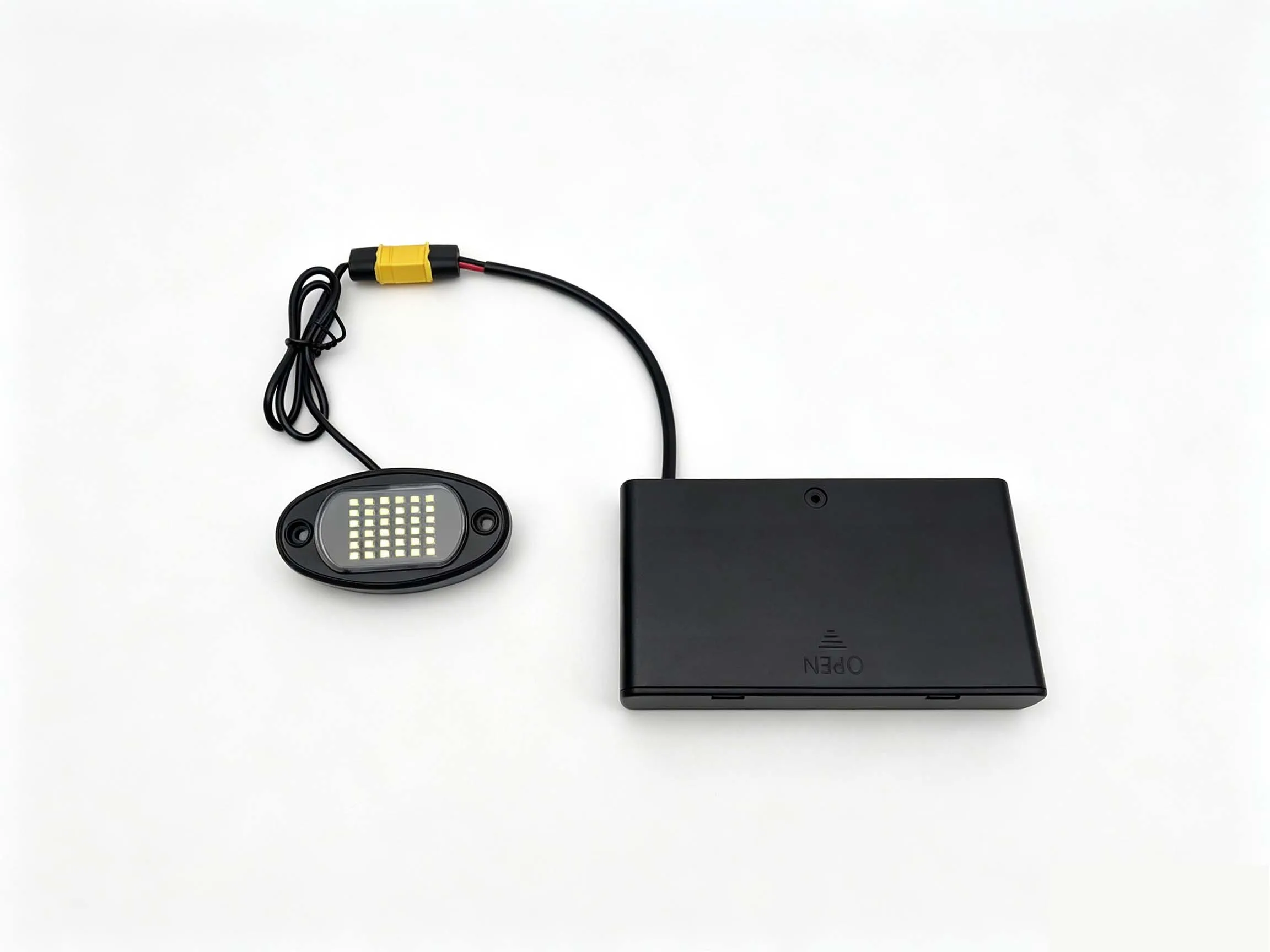 Dream Car Pure White Rock Lights Battery Powered LED Bead With XT60 Kit RS-00BXT60 Front Position For Retrofit/Upgrade