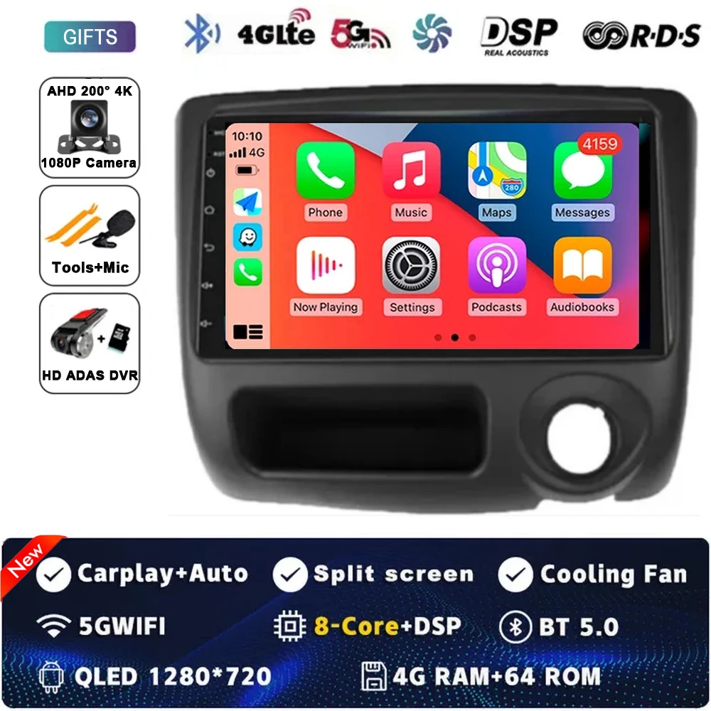 Android 15 Voor Toyota Vitz Yaris Echo 1999-2005 Carplay Auto Radio Multimedia Video Player Navigatie GPS Geen 2Din 2 Din DVD