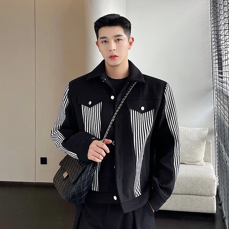 

2023 Man Spring Autumn All-match Hip Hop Streetwear Unisex Korean College Style Windbreake Male Lightweight Jacket