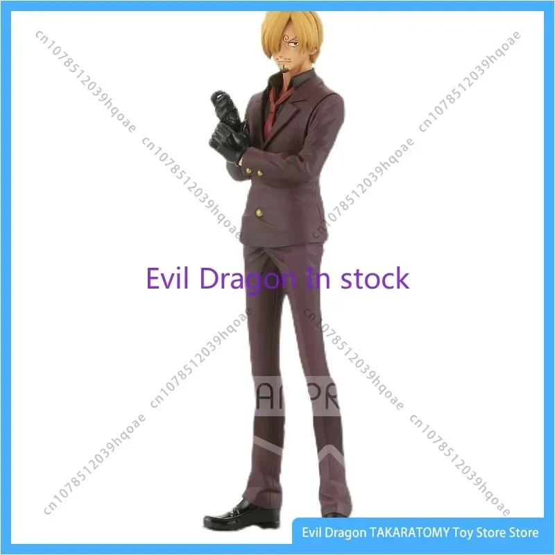 

In Stock Original Bandai One Piece Vinsmoke Sanji Action Figure Toy Children's Gift Collectible Model Decoration