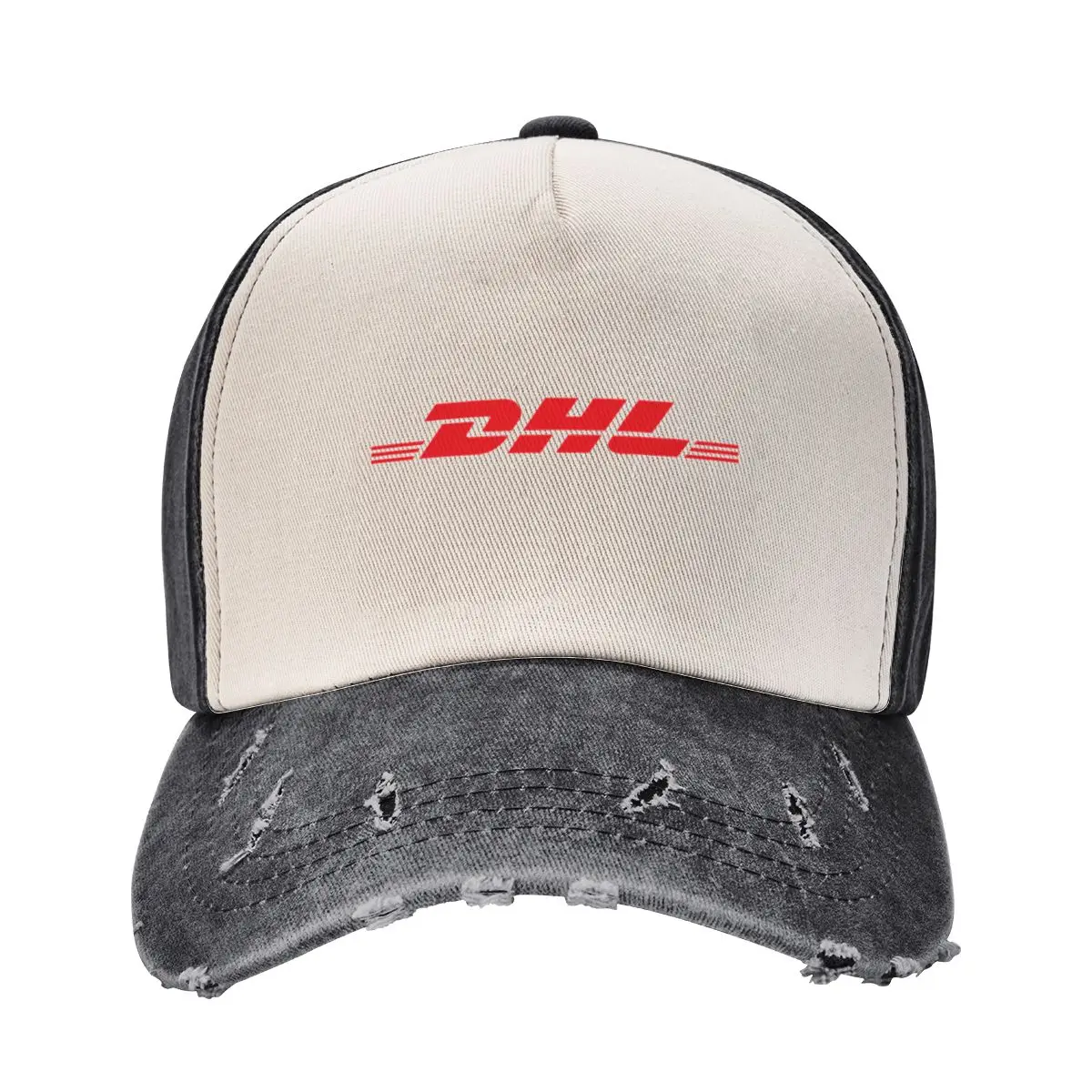 DHL Express-gorras de béisbol de algodón para exteriores, sombrero informal ajustable, protector solar