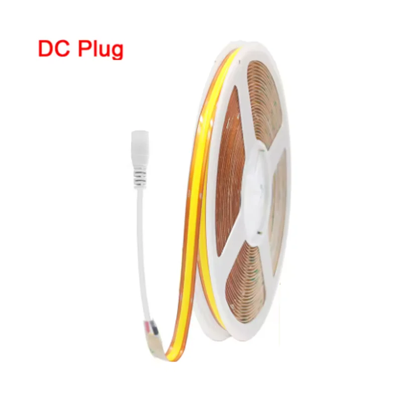5m 10m 24v High Bright Copper Slim Cob LED Strip Cut Free 16w/m 3000k Natural White 4000k 6000k Cabinet Sign Logo AD Home Lit