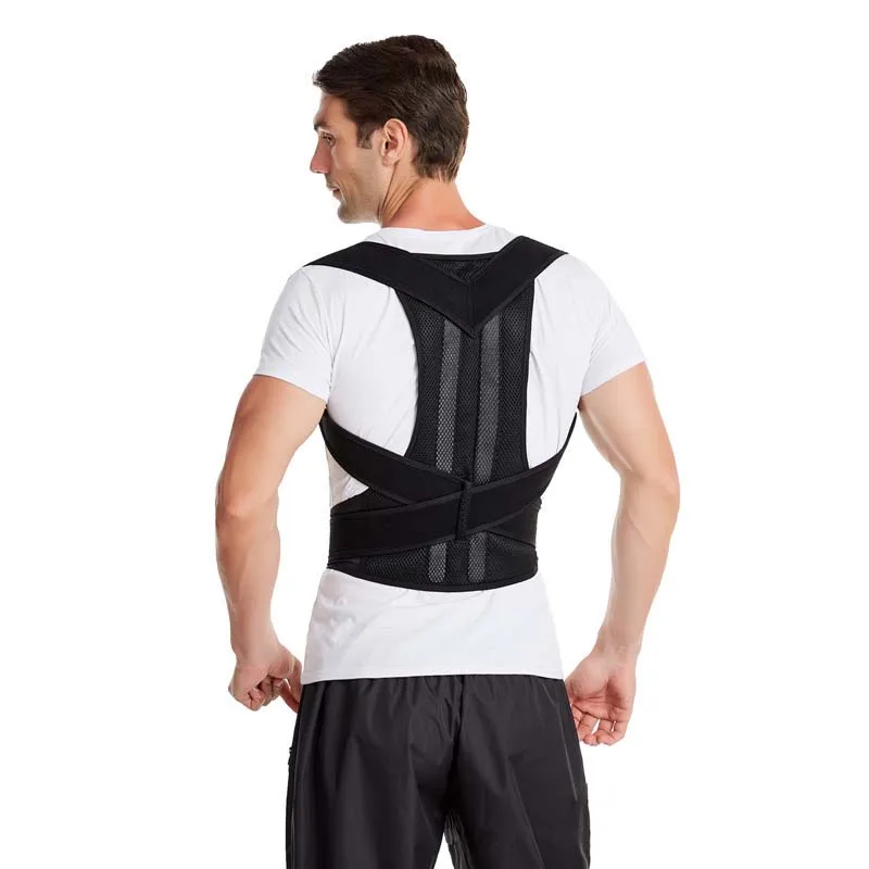 2023 Back Posture Corrector Shoulder Support Belt Upper and Lower Back Pain Relief Improve Spine Clavicle Brace Posture Vest