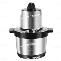 For Cassava Plantain Yam Pounding Machine Stainless Steel Pounder Household Kitchenware 6L Meat Grinder