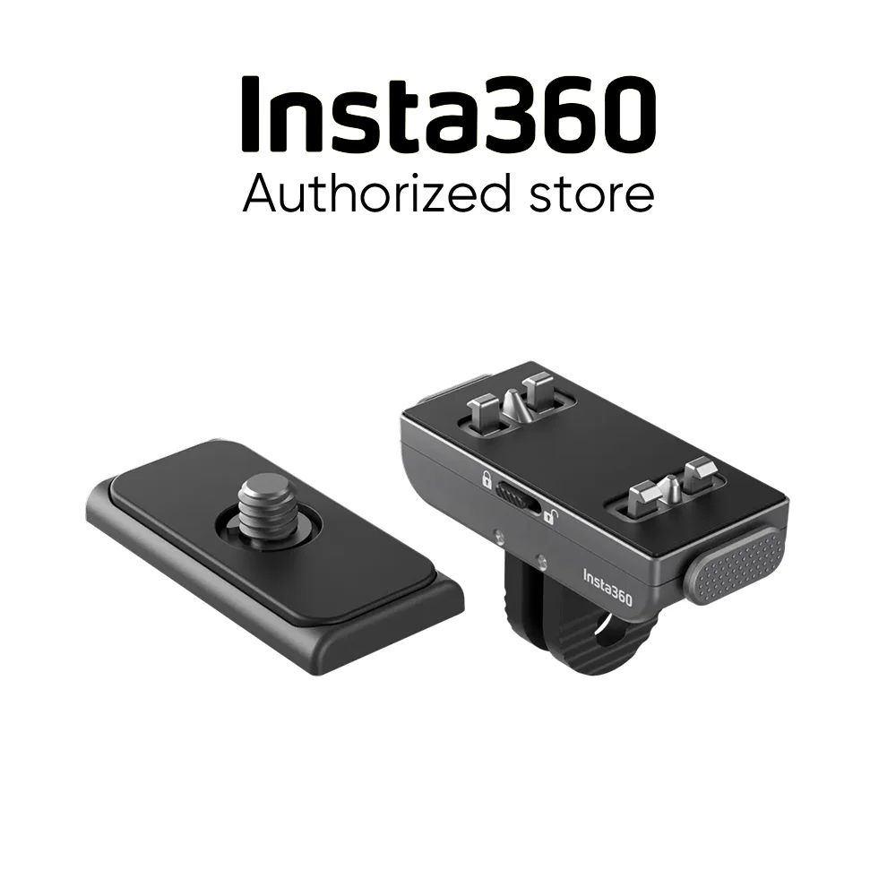 100% accessori originali Insta360 X4/X3/ACE PRO/ACE/GO3S-supporto a sgancio rapido (nuova versione)