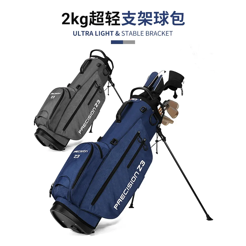 PGM-Multifuncional Stand Golf Bag, versão leve e portátil, pode segurar um conjunto completo de clubes